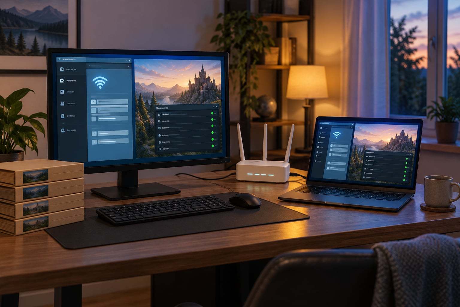 how to set up a private server for friends