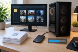 how to free up storage for games
