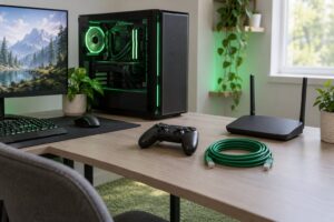 how to use ethernet instead of wifi for gaming