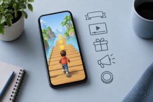 how advertising works in mobile games