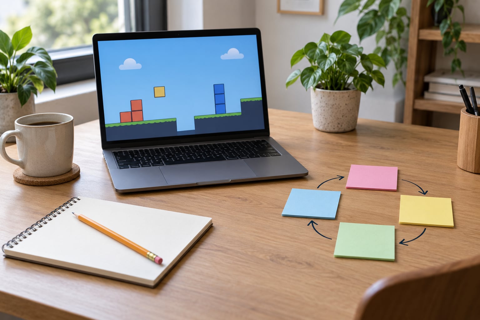 how to start making a simple game