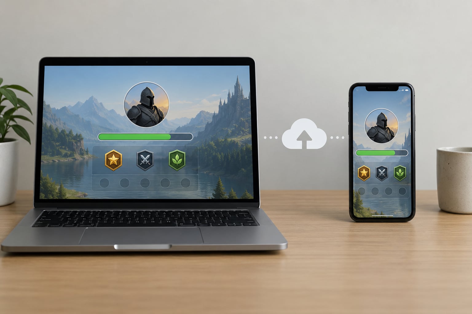 how to sync progress across devices