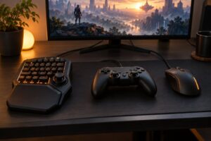 how one handed gaming setups work