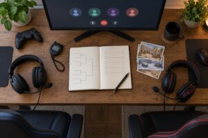 how to organize an in house scrim night