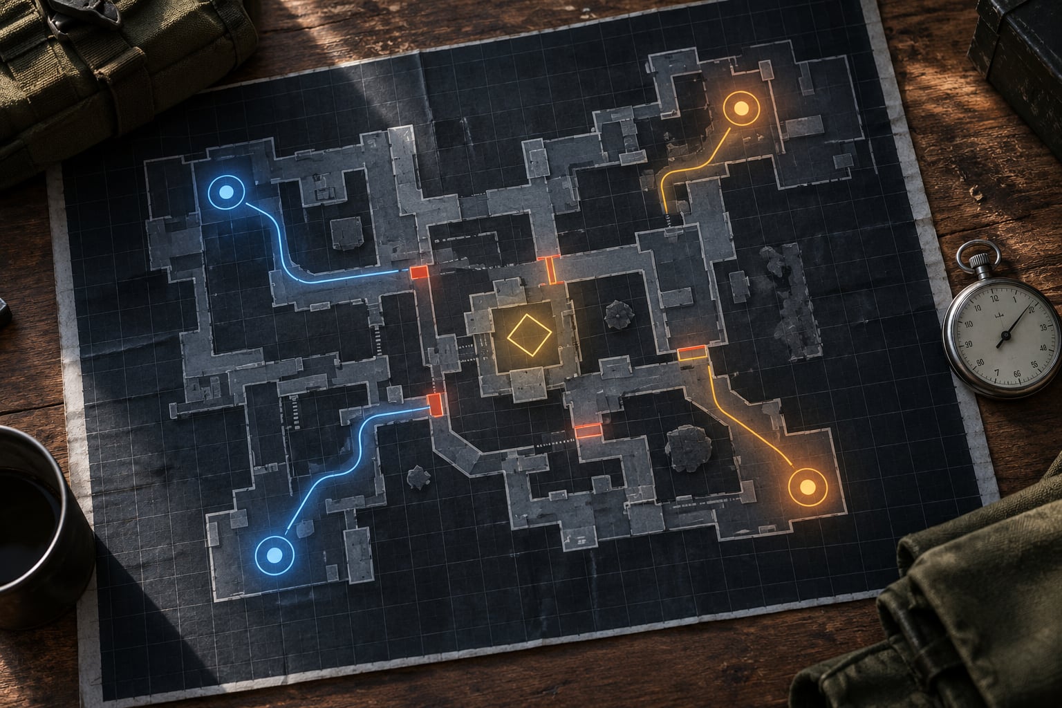 how to learn a new map fast