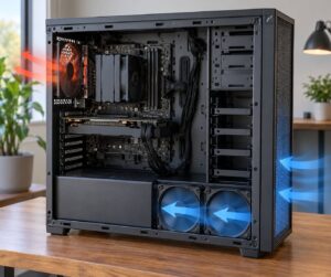 how to improve airflow in a pc case