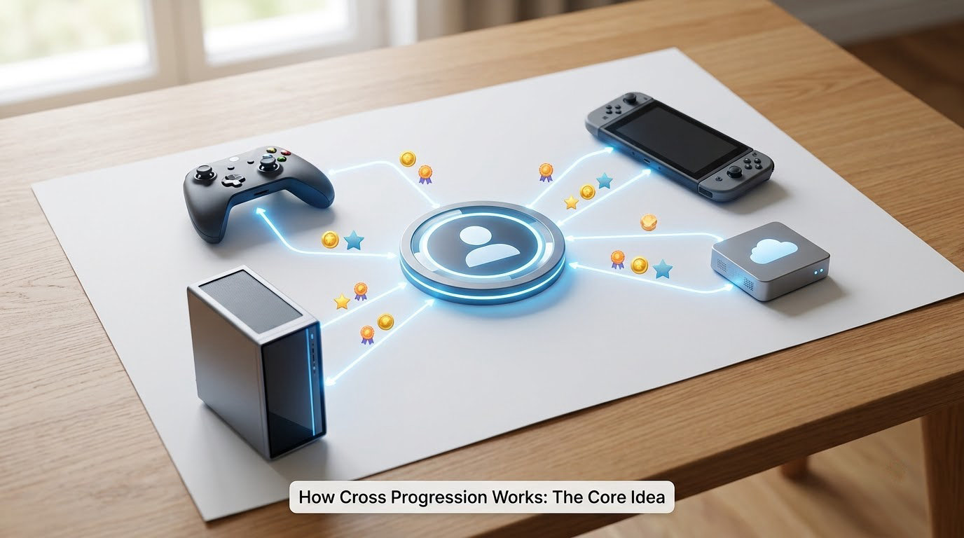 How Cross Progression Works: The Core Idea