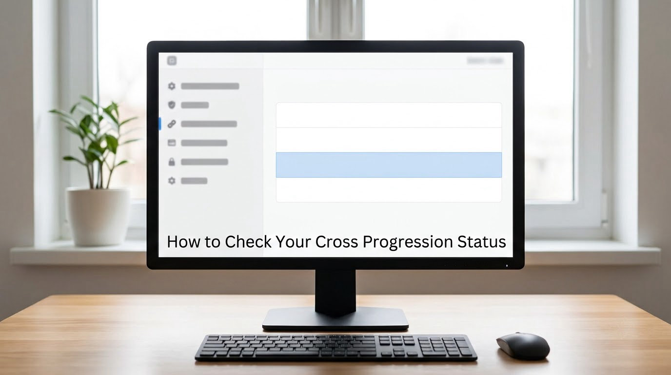 How to Check Your Cross Progression Status