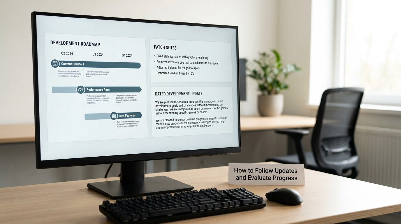 How to Follow Updates and Evaluate Progress
