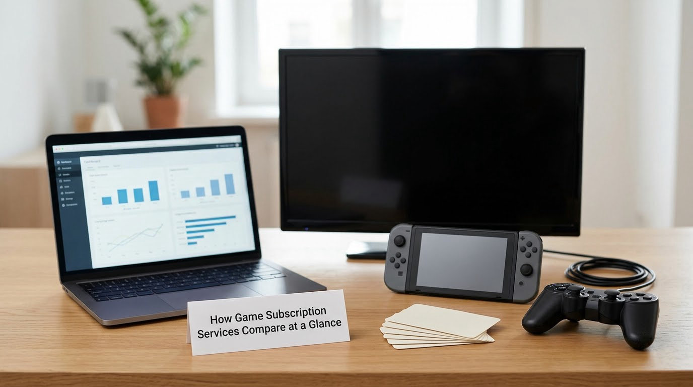 How Game Subscription Services Compare at a Glance