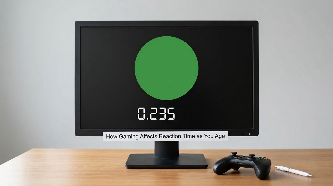 How Gaming Affects Reaction Time as You Age