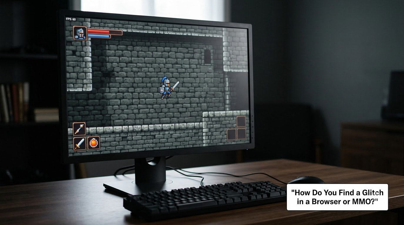 How Do You Find a Glitch in a Browser or MMO?