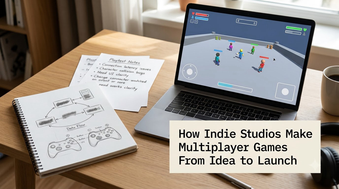 How Indie Studios Make Multiplayer Games From Idea to Launch