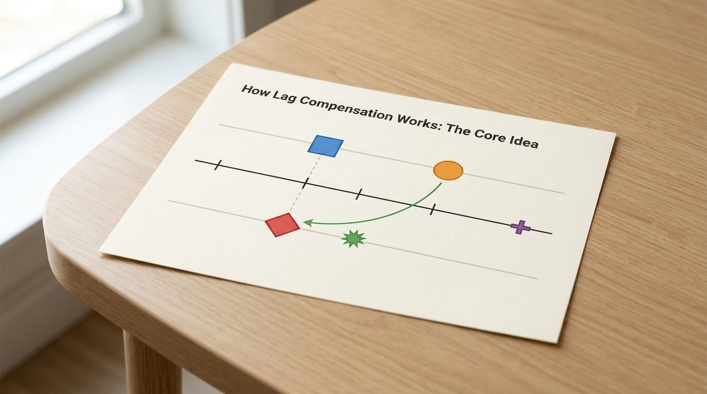How Lag Compensation Works: The Core Idea