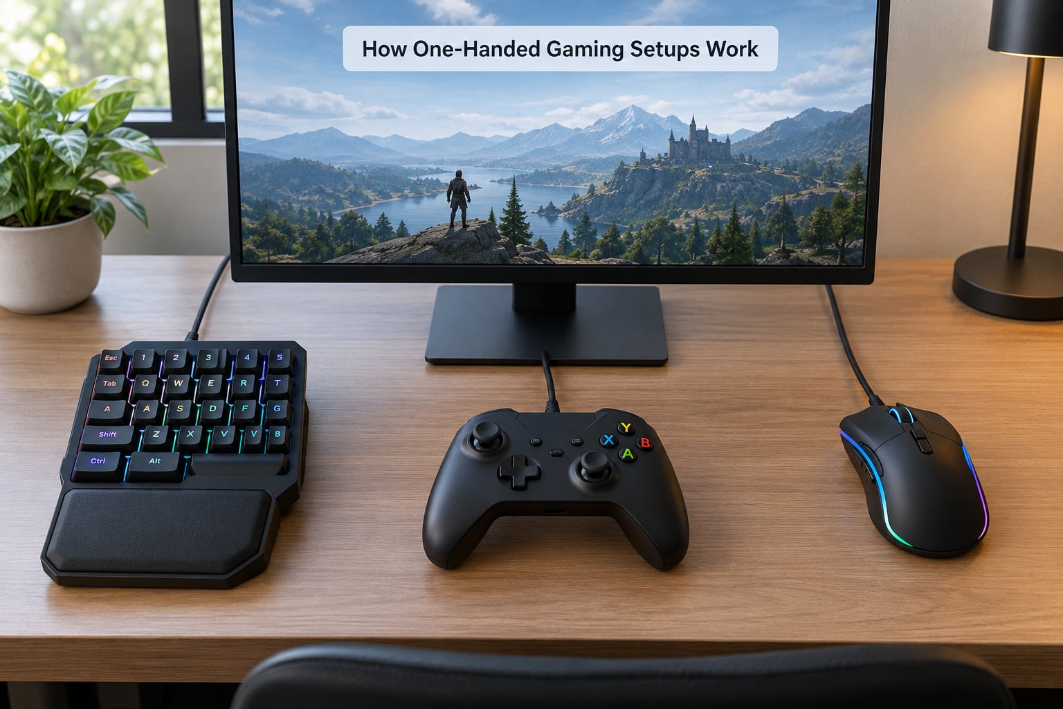 How One-Handed Gaming Setups Work