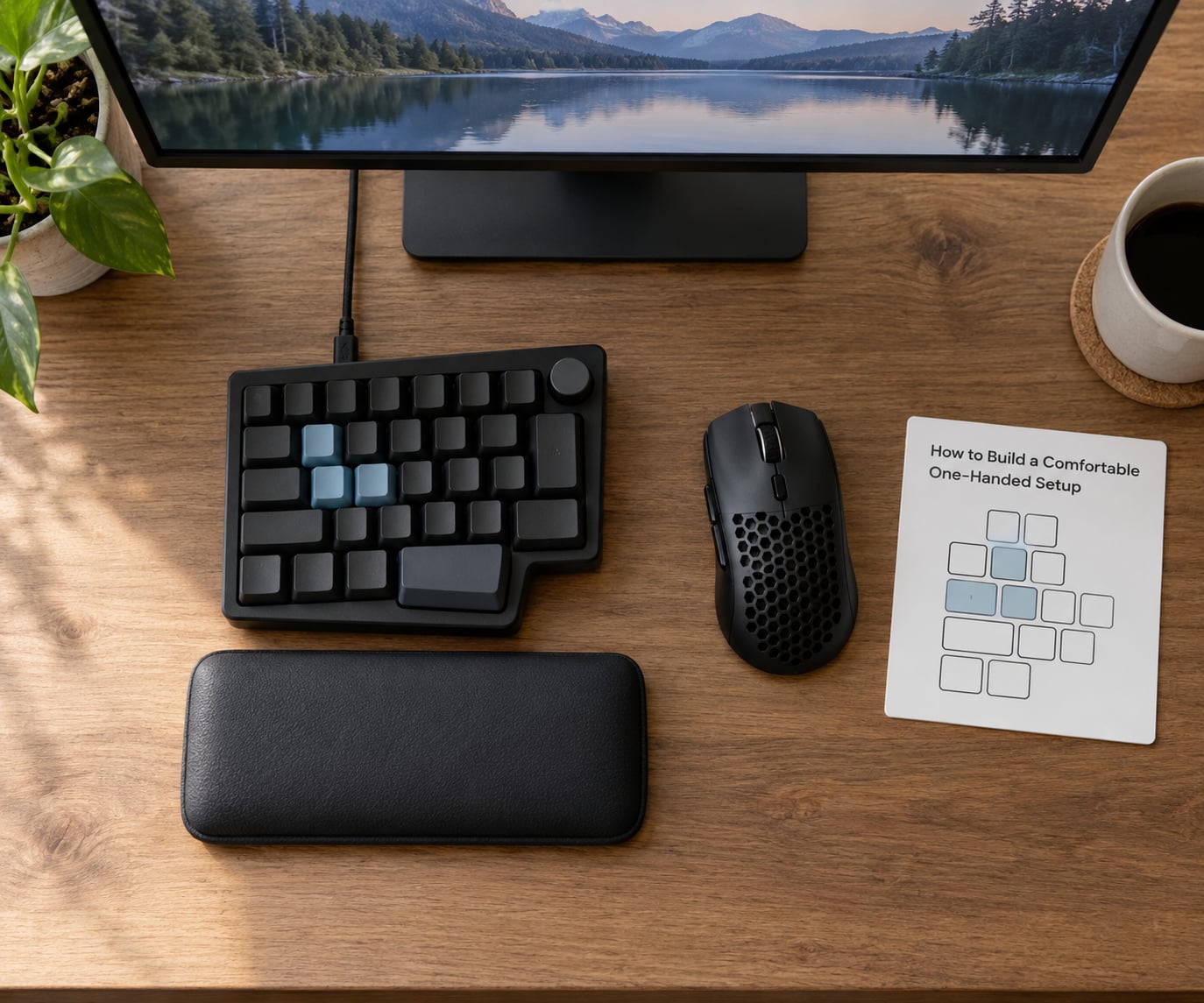 How to Build a Comfortable One-Handed Setup