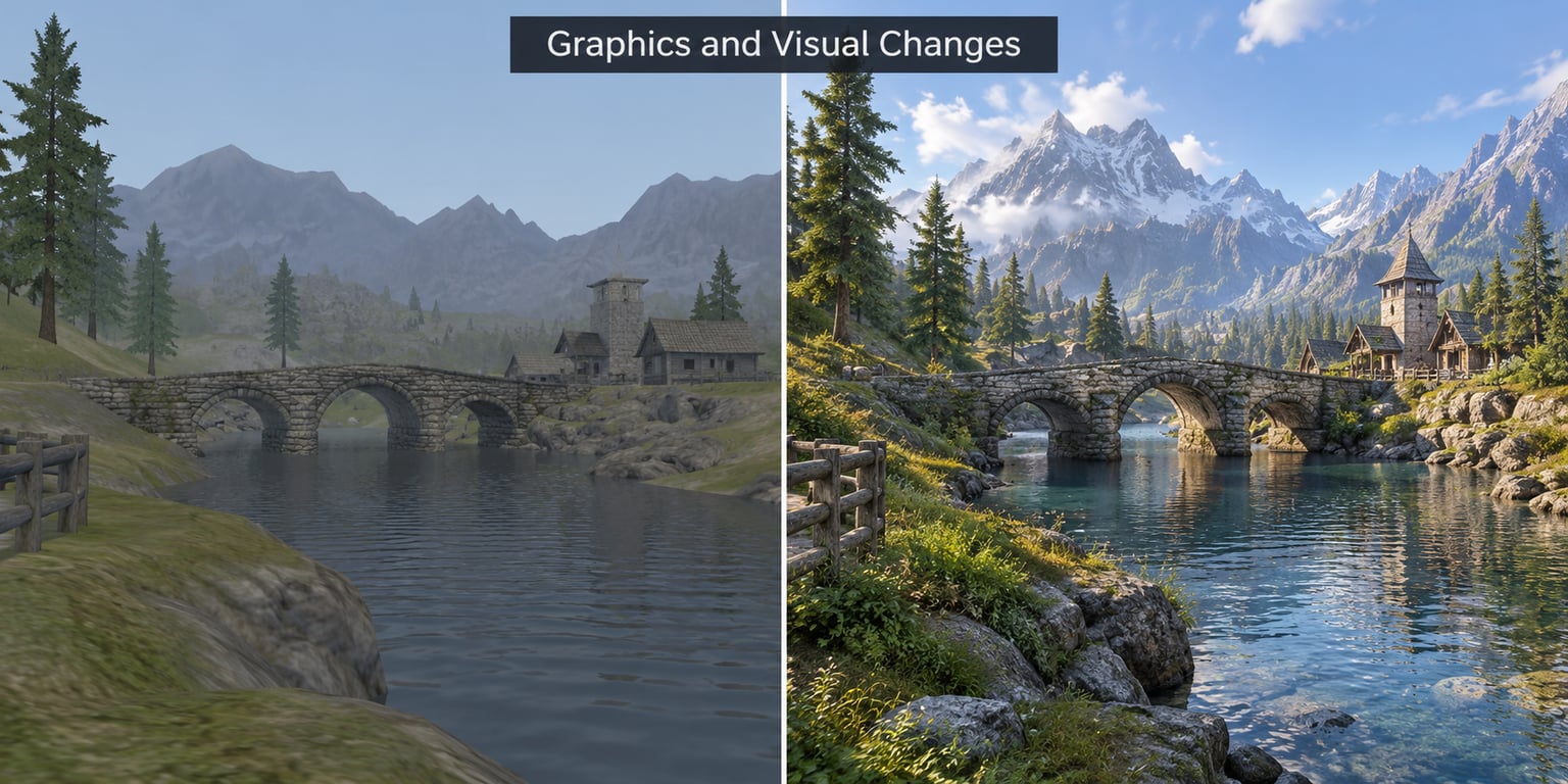 Graphics and Visual Changes