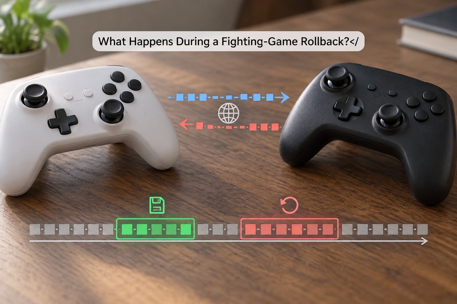 What Happens During a Fighting-Game Rollback?</