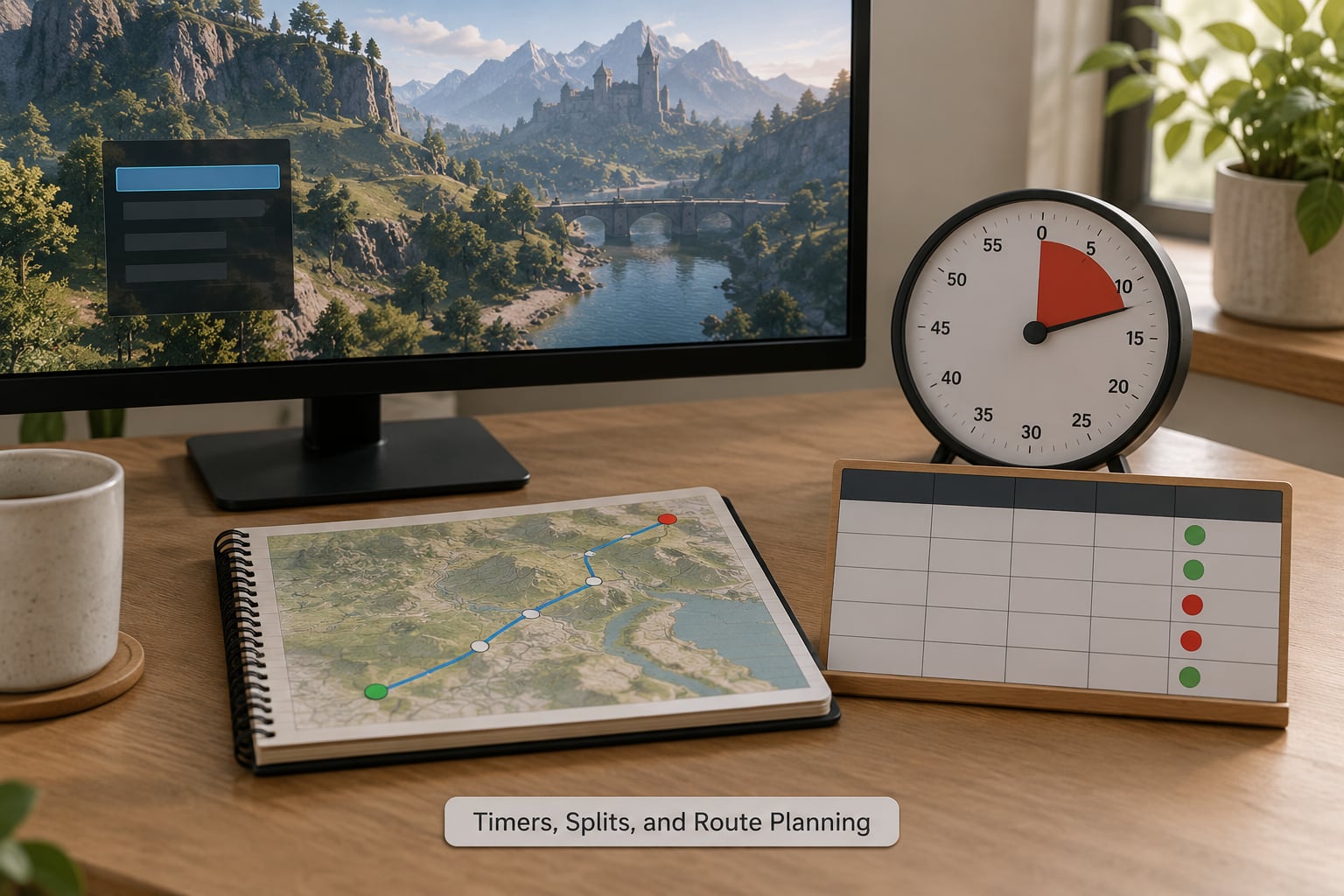 Timers, Splits, and Route Planning