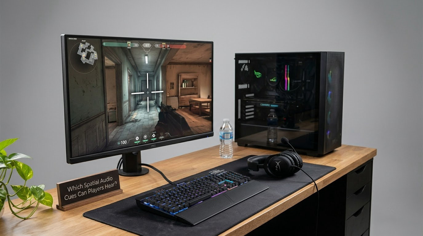 Which Spatial Audio Cues Can Players Hear?