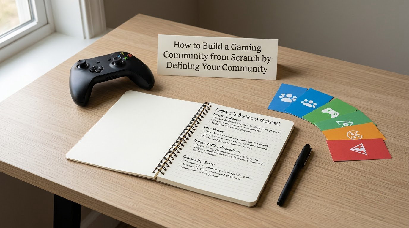 How to Build a Gaming Community from Scratch by Defining Your Community