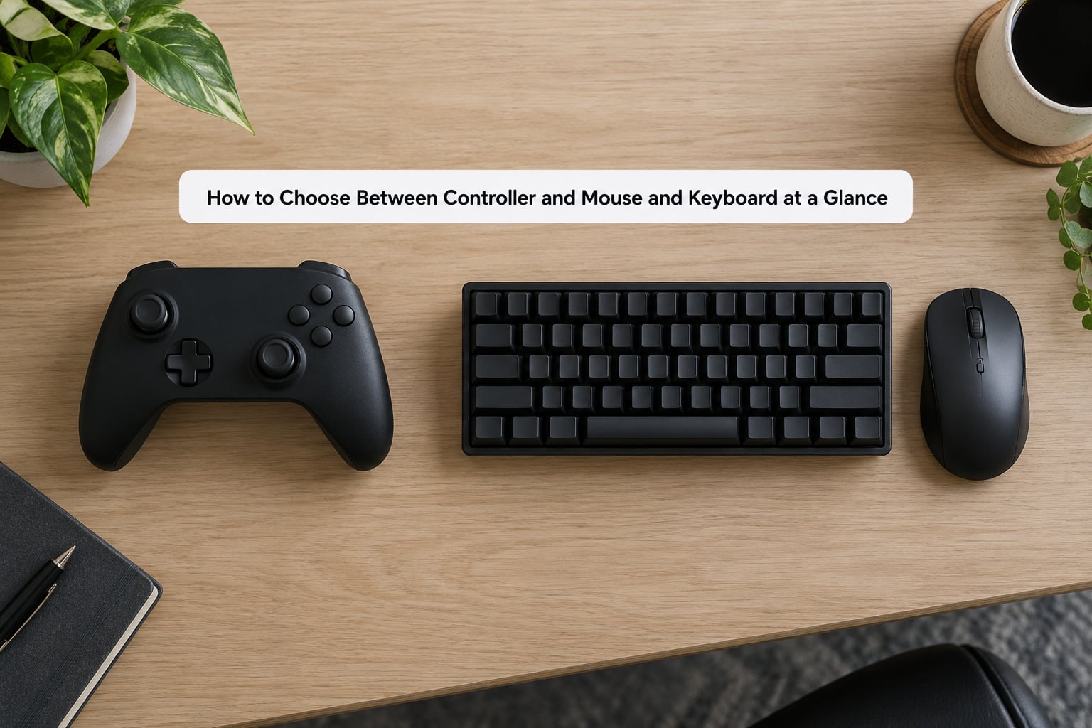 How to Choose Between Controller and Mouse and Keyboard at a Glance