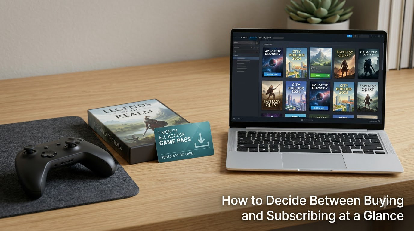 How to Decide Between Buying and Subscribing at a Glance