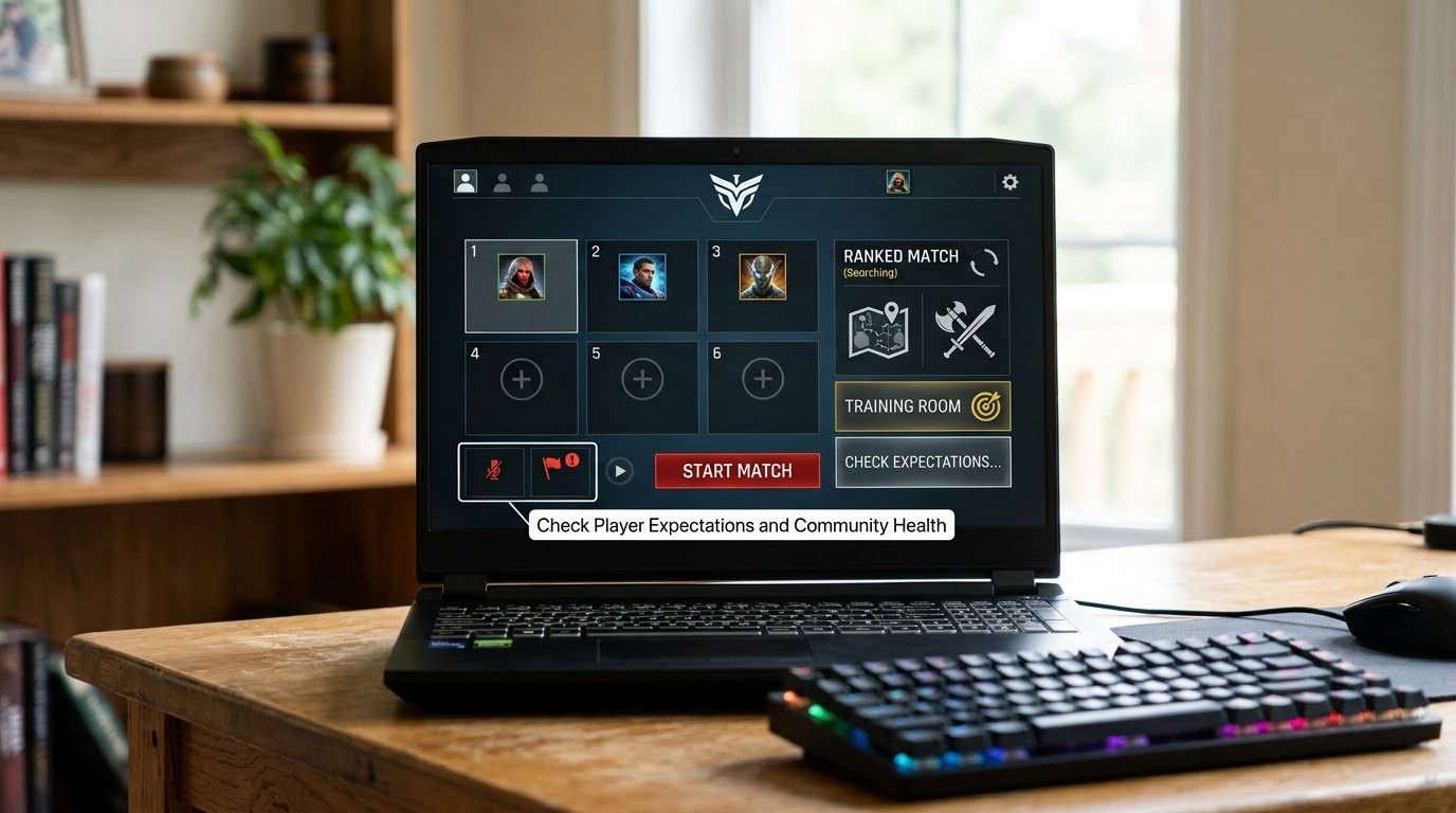 Check Player Expectations and Community Health