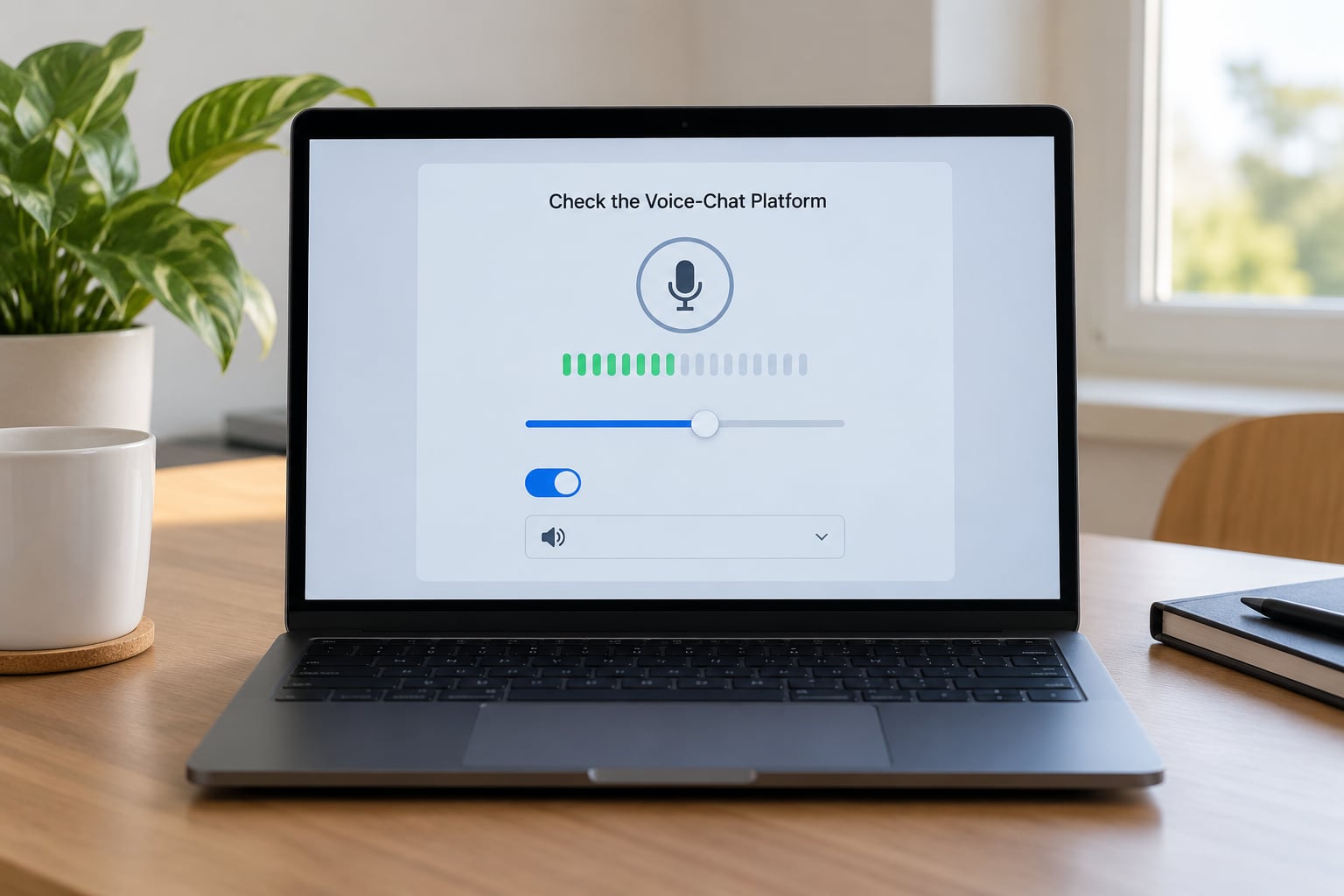 Check the Voice-Chat Platform