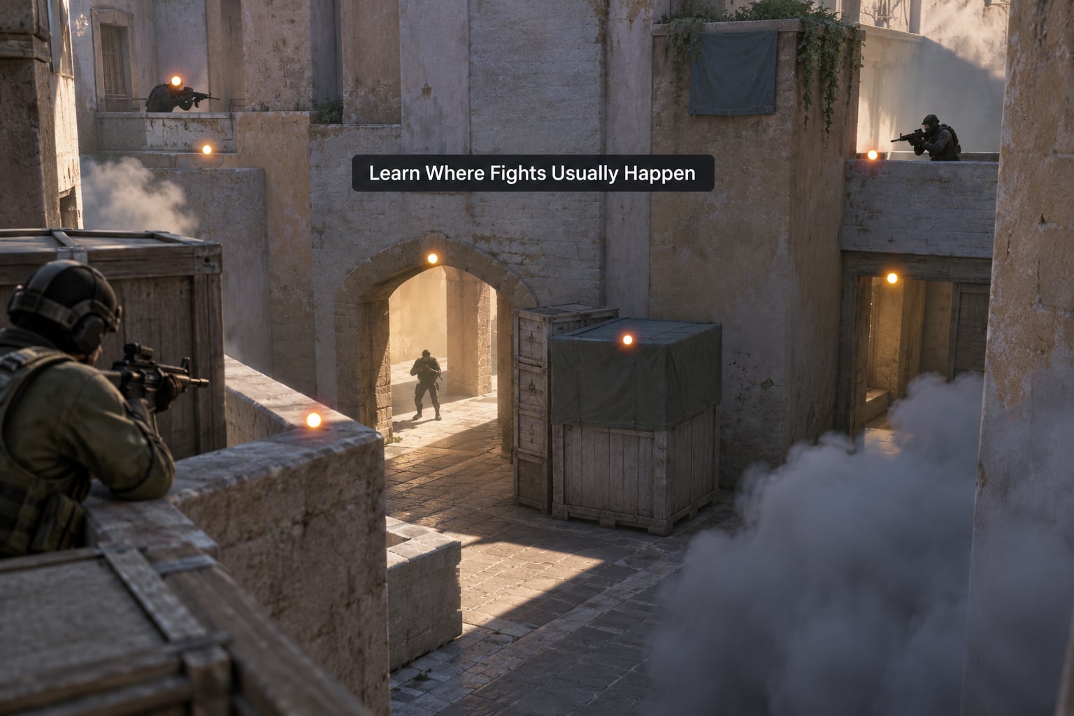 Learn Where Fights Usually Happen