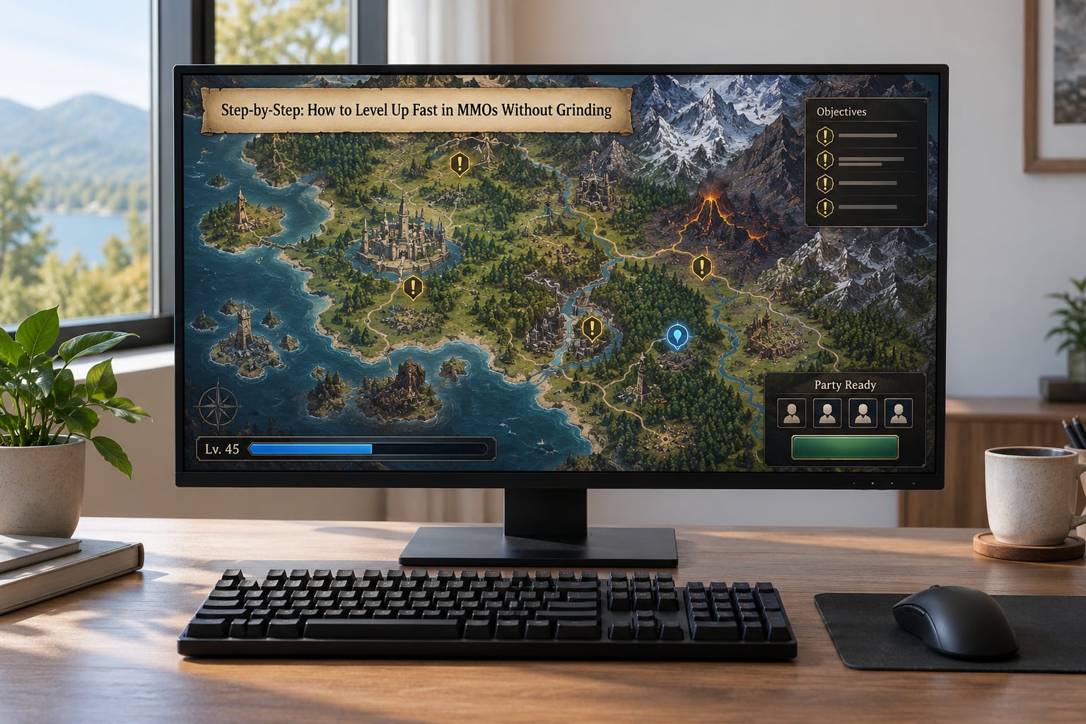Step-by-Step: How to Level Up Fast in MMOs Without Grinding