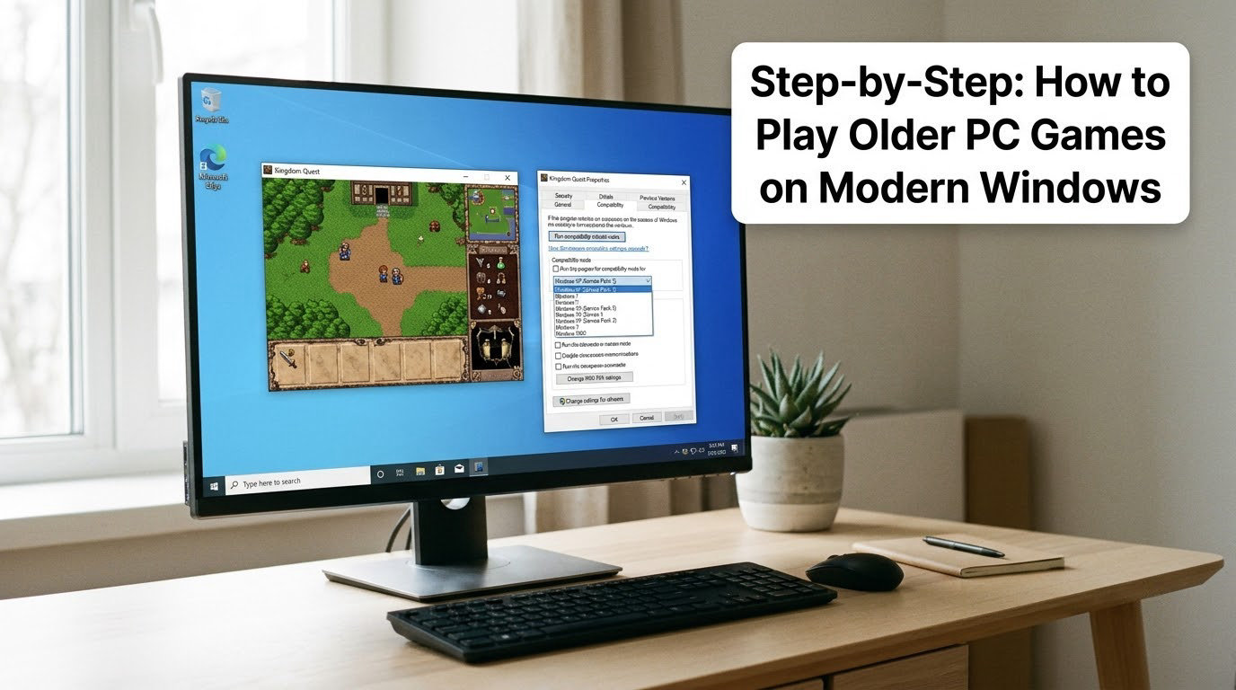 Step-by-Step: How to Play Older PC Games on Modern Windows