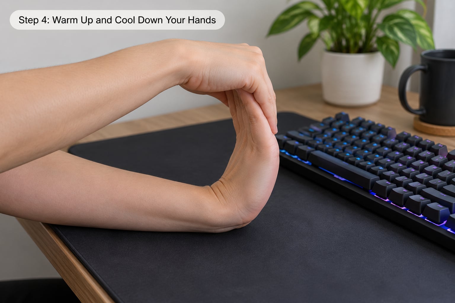 Step 4: Warm Up and Cool Down Your Hands