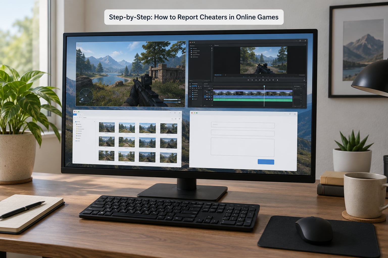 Step-by-Step: How to Report Cheaters in Online Games