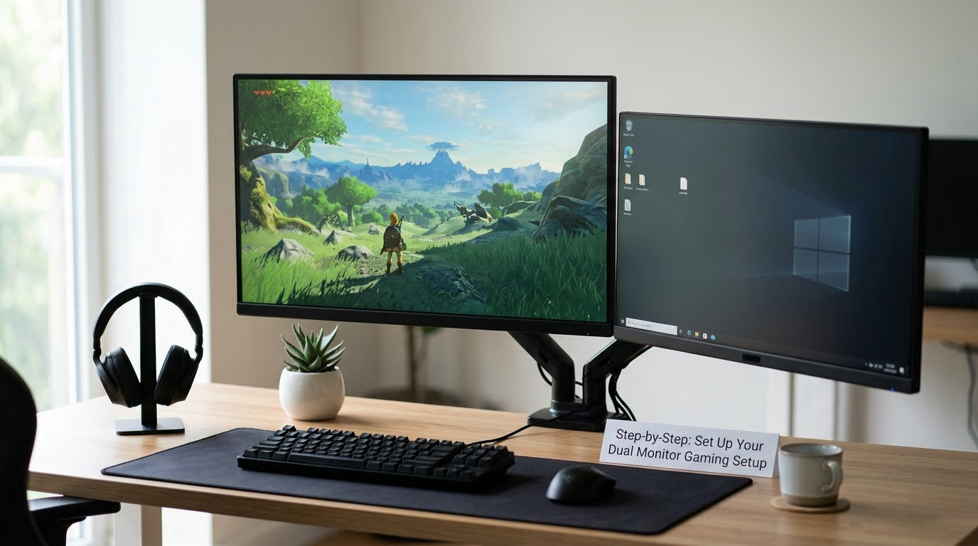 Step-by-Step: Set Up Your Dual Monitor Gaming Setup