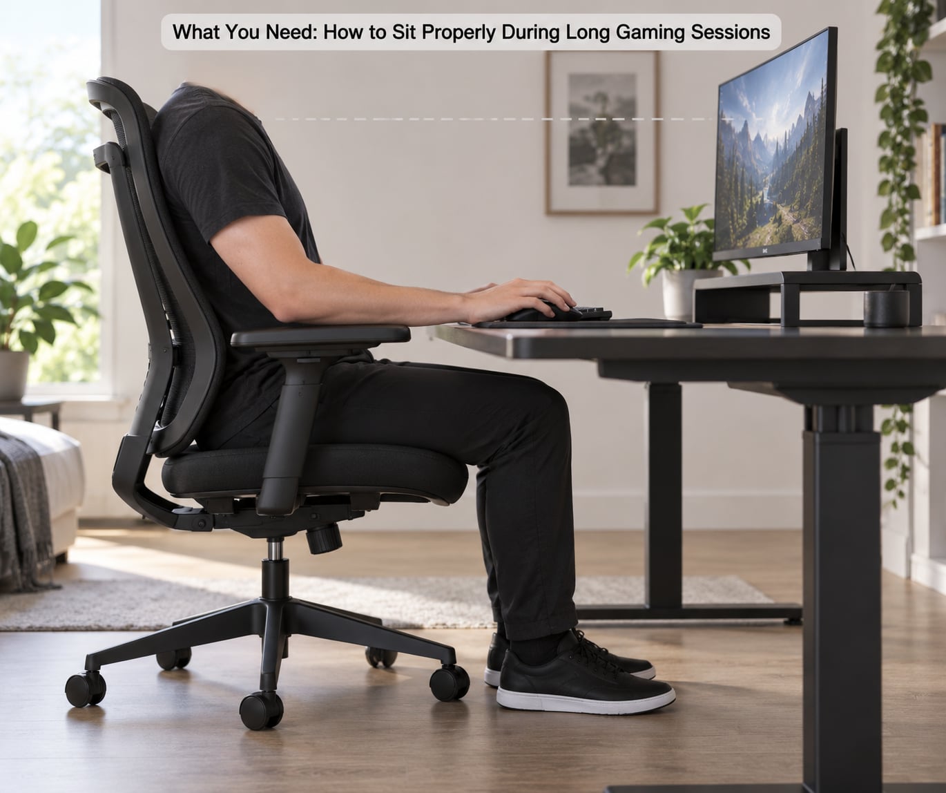 What You Need: How to Sit Properly During Long Gaming Sessions