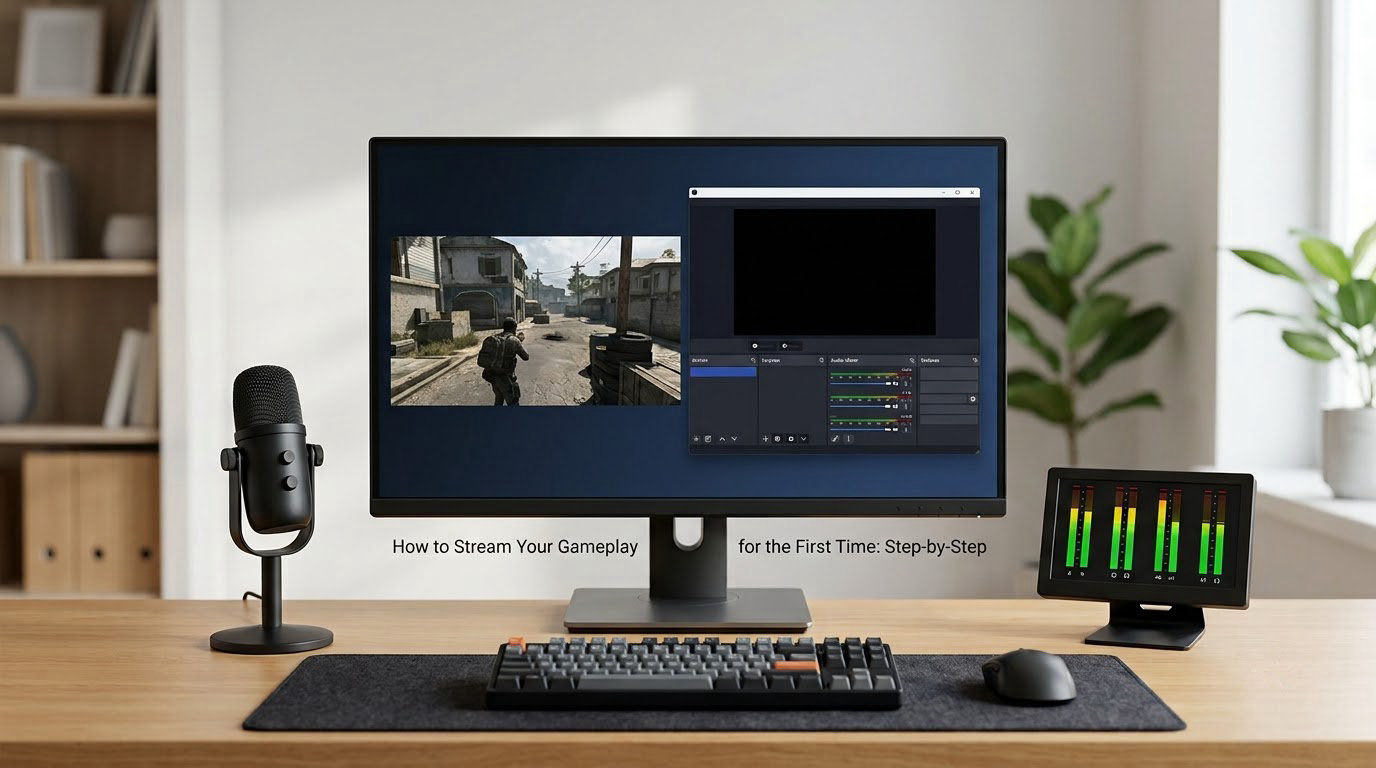How to Stream Your Gameplay for the First Time: Step-by-Step