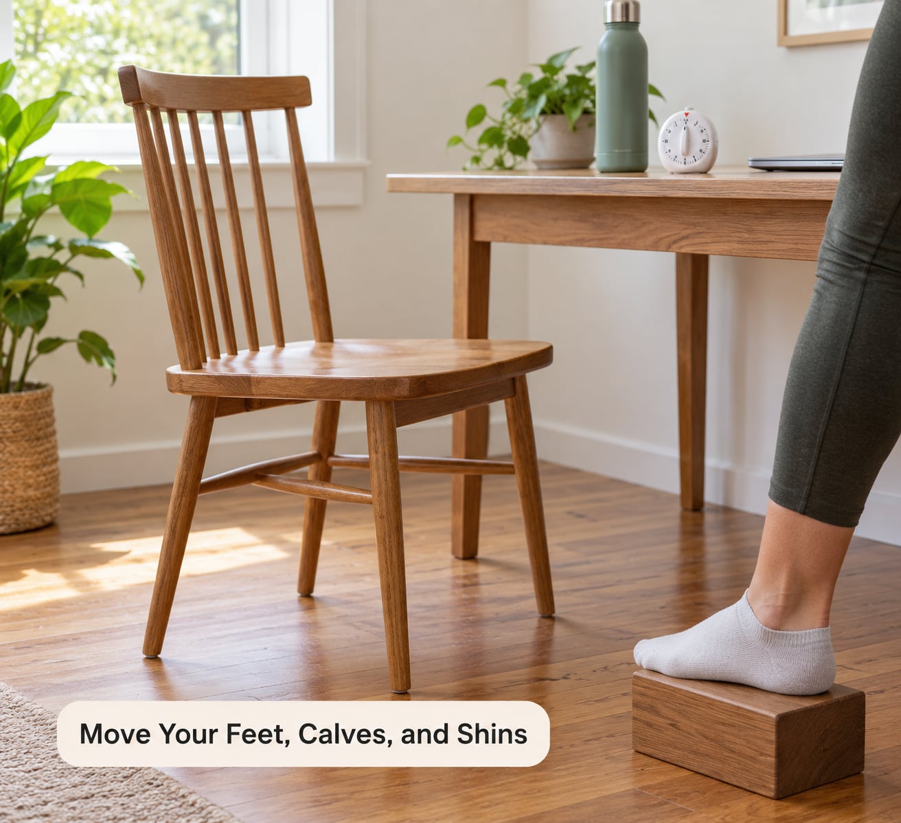 Move Your Feet, Calves, and Shins