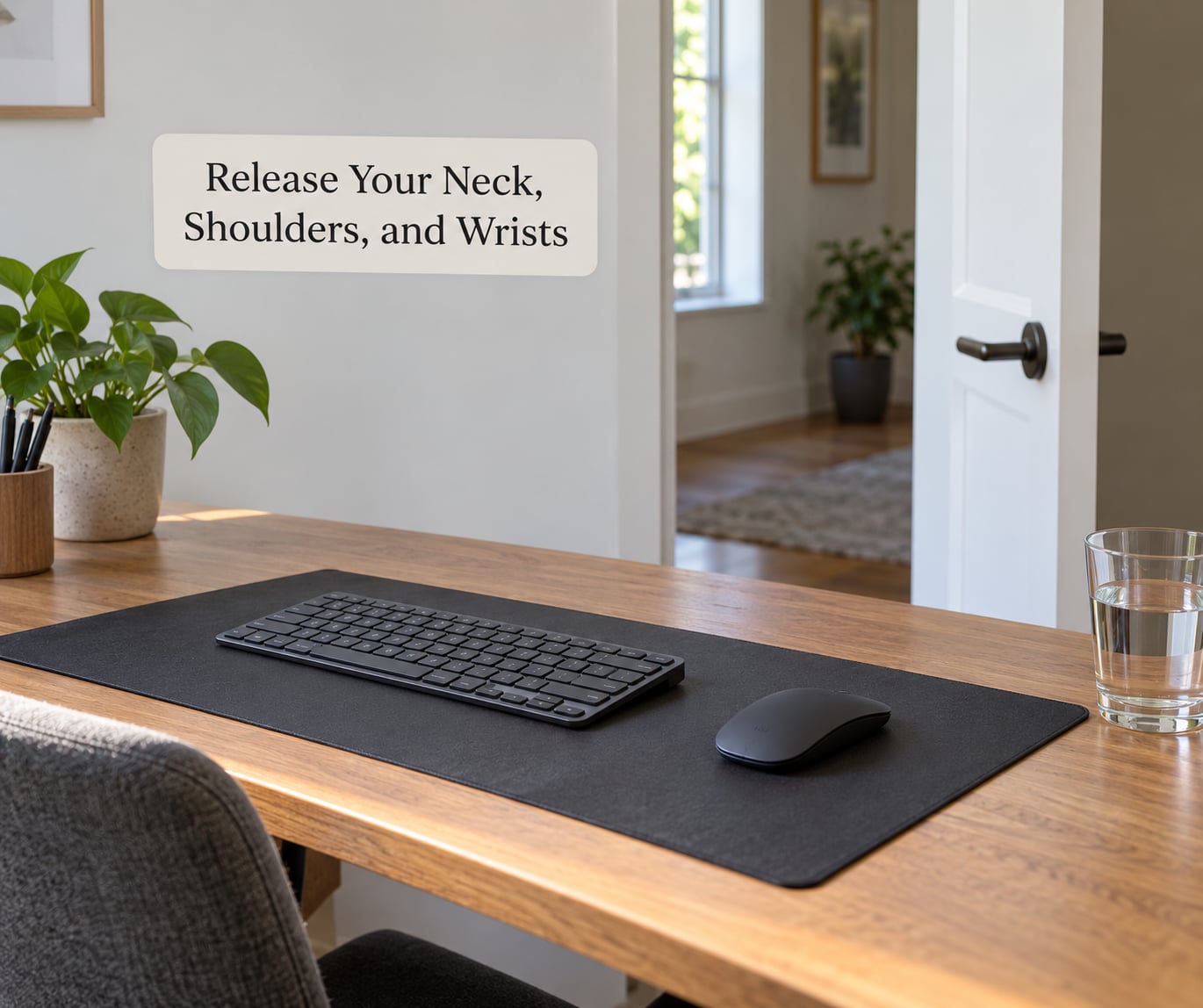 Release Your Neck, Shoulders, and Wrists