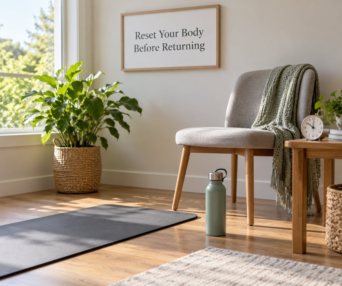 Reset Your Body Before Returning
