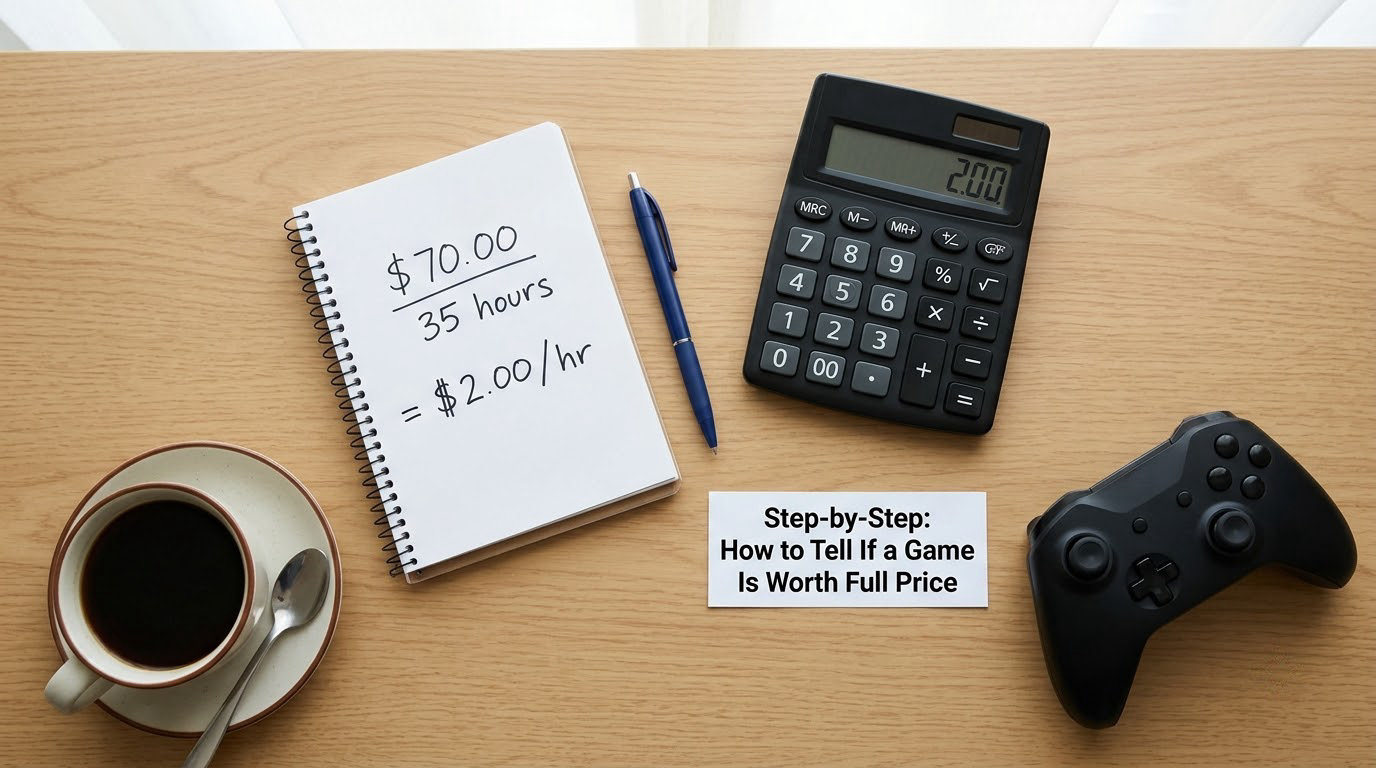 Step-by-Step: How to Tell If a Game Is Worth Full Price
