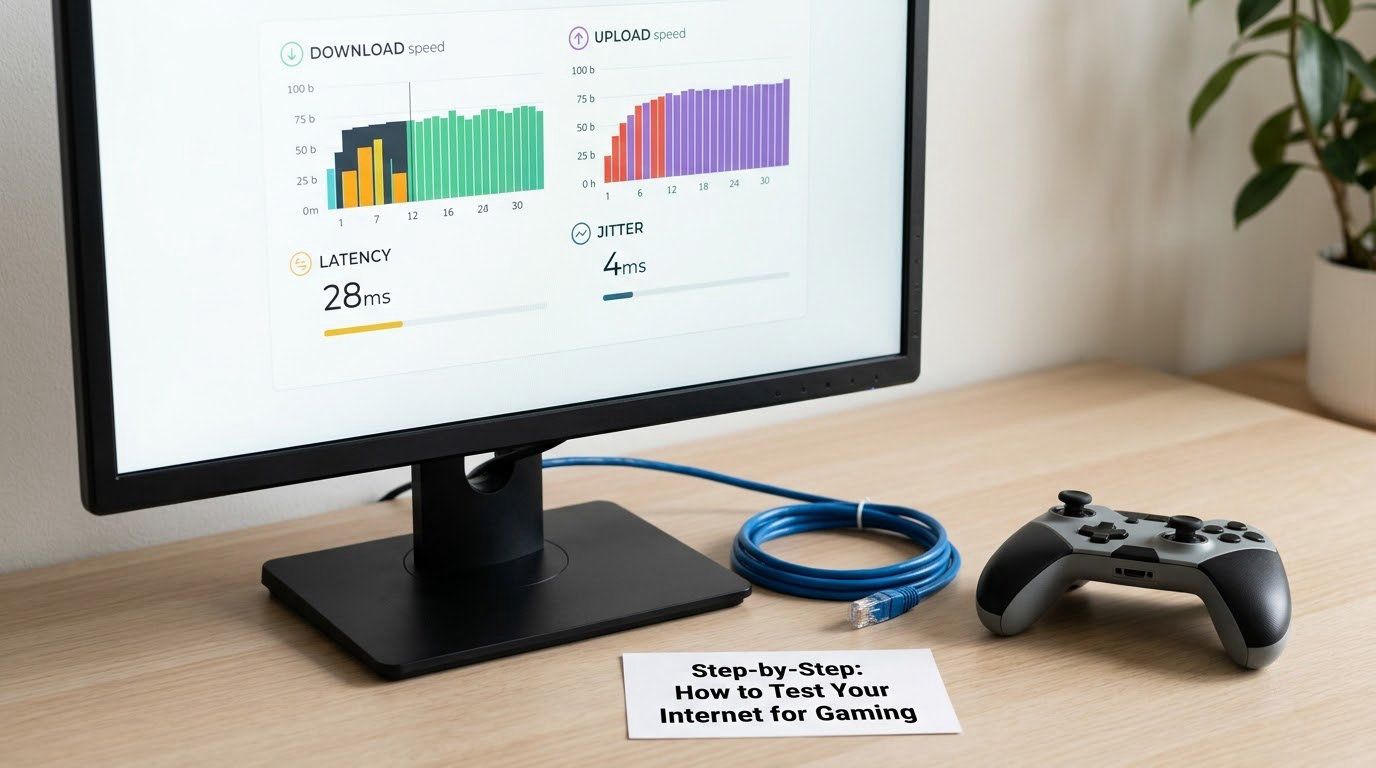 Step-by-Step: How to Test Your Internet for Gaming