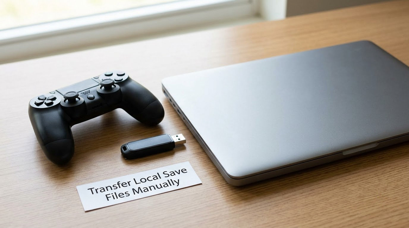 Transfer Local Save Files Manually