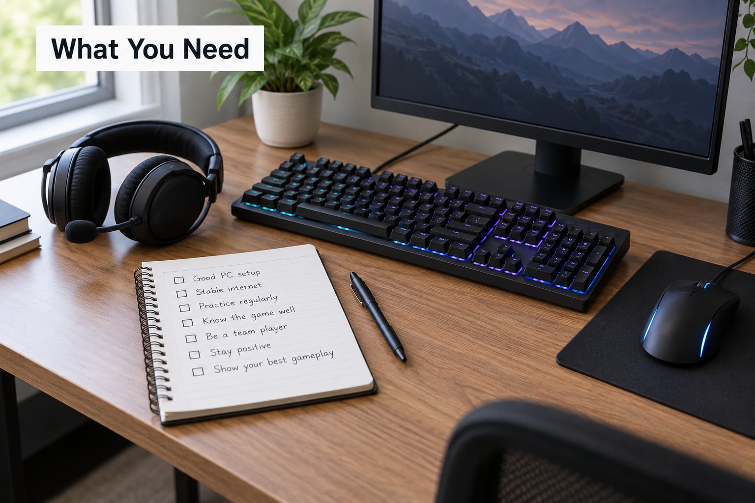 What You Need