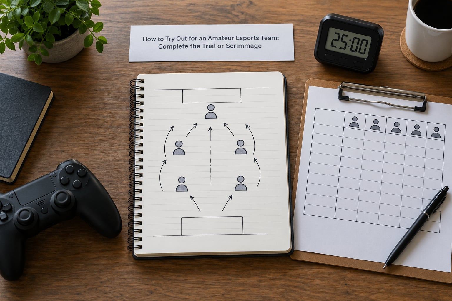 How to Try Out for an Amateur Esports Team: Complete the Trial or Scrimmage
