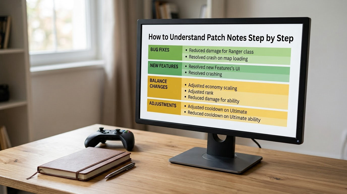 How to Understand Patch Notes Step by Step