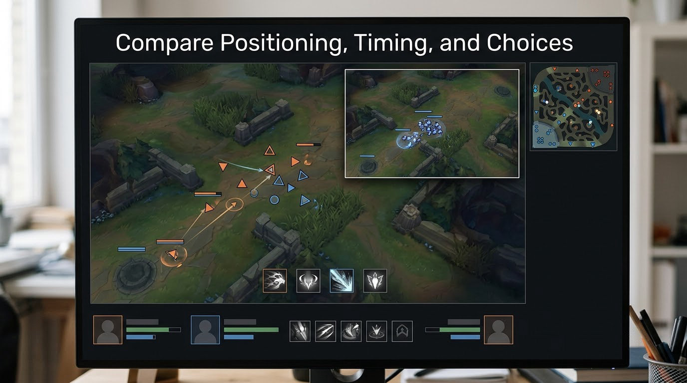 Compare Positioning, Timing, and Choices