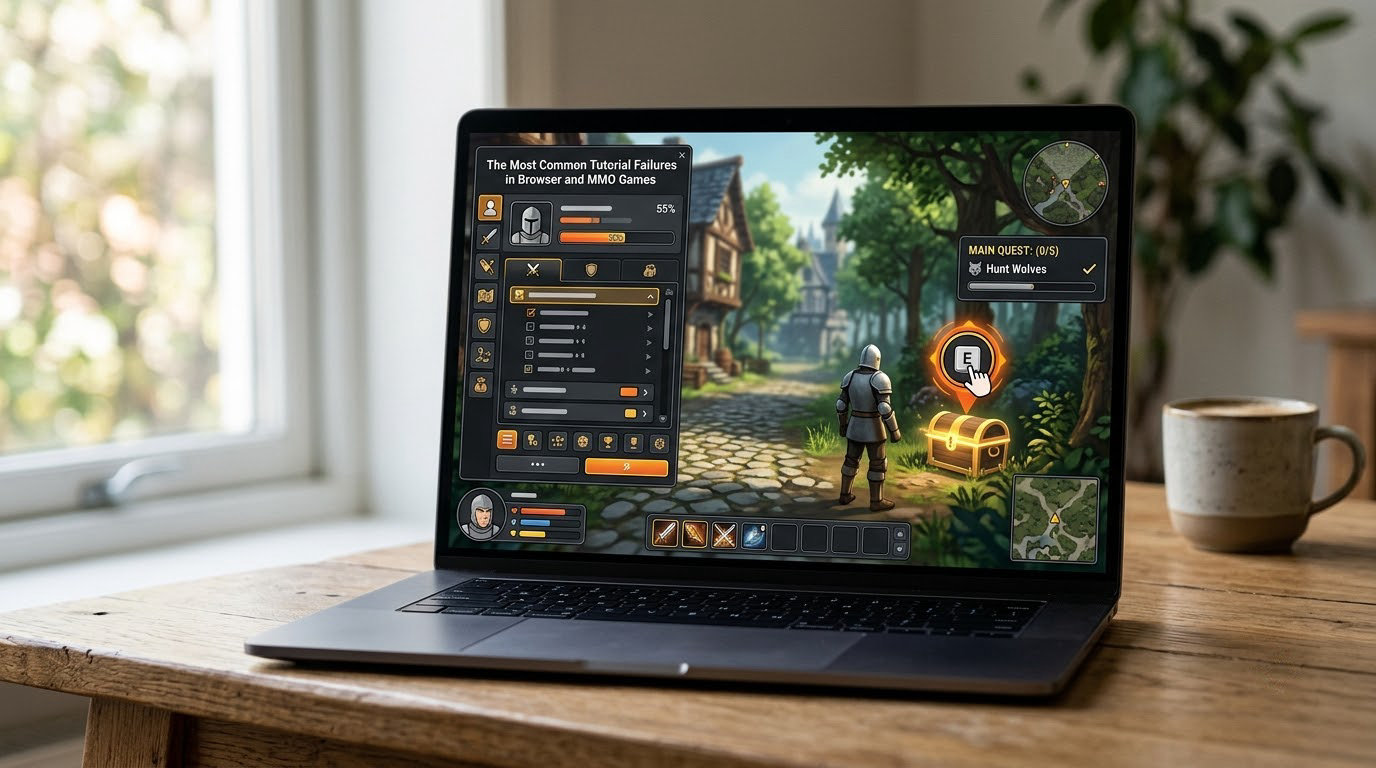 The Most Common Tutorial Failures in Browser and MMO Games