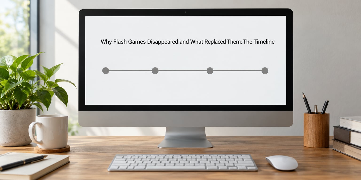 Why Flash Games Disappeared and What Replaced Them: The Timeline