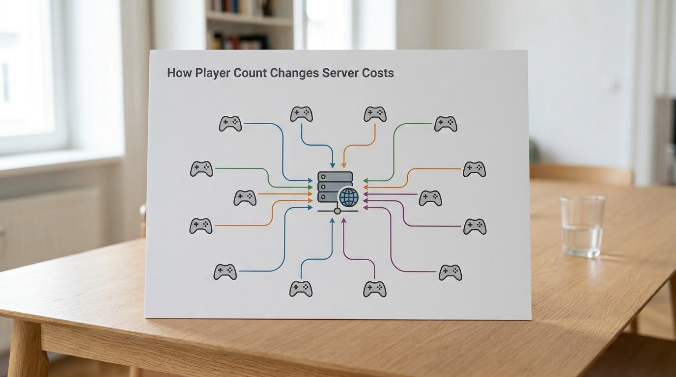 How Player Count Changes Server Costs